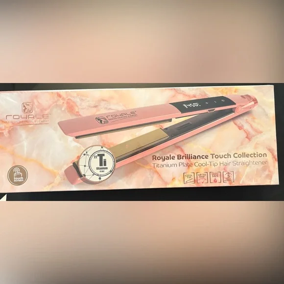 New in Sealed box- Royale Brilliance Touch Straightener. Cool tip& touch screen. - Picture 5 of 5